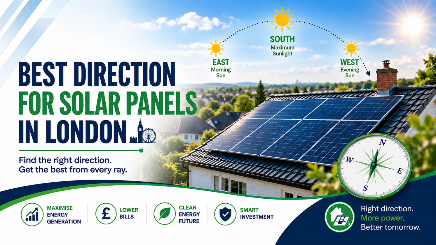 Best Direction for Solar Panels in London: A Complete Guide