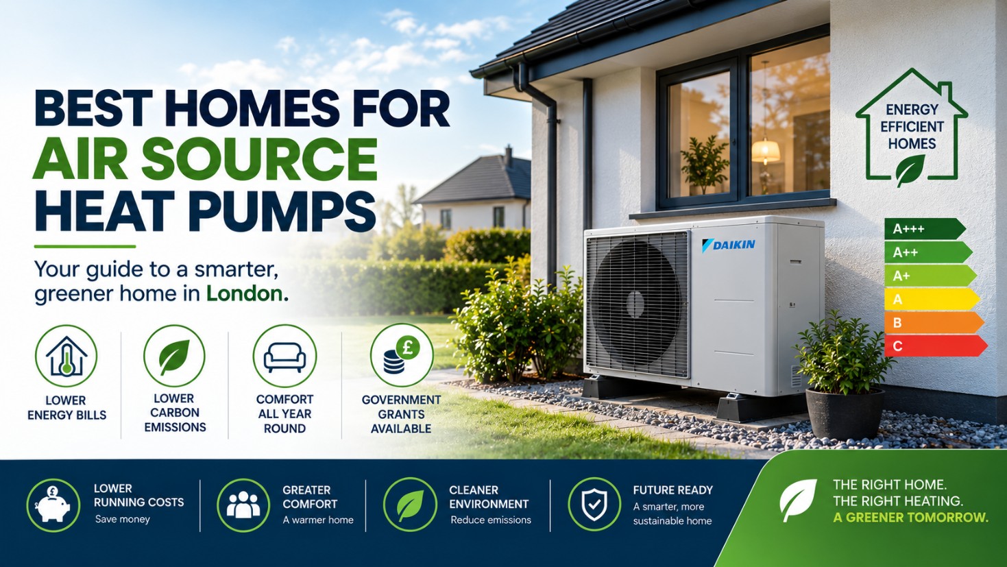 Best Homes for Air Source Heat Pumps: A Complete Guide for London Homeowners