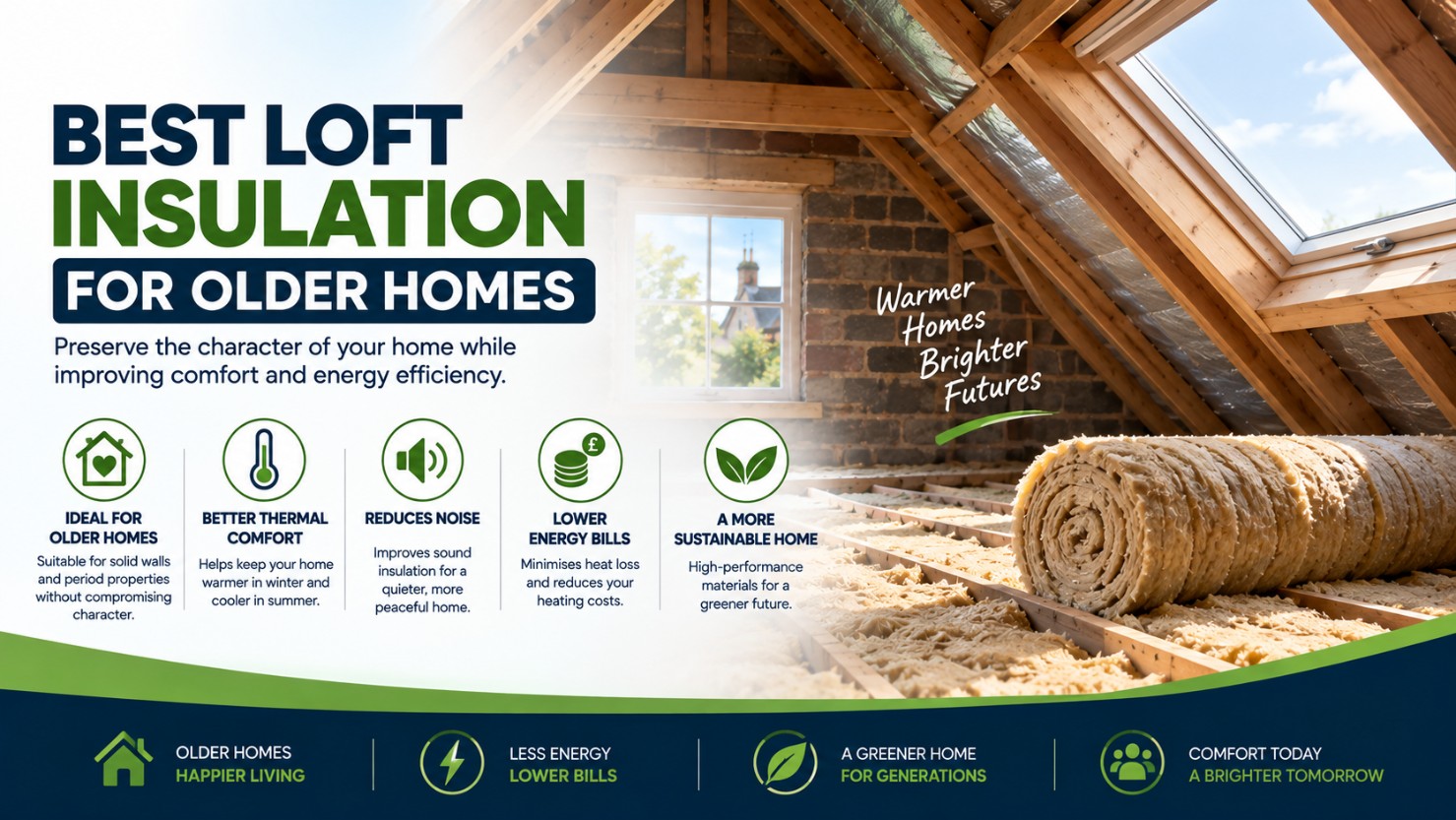 Best Loft Insulation for Older Homes: A Complete Guide for London Homeowners