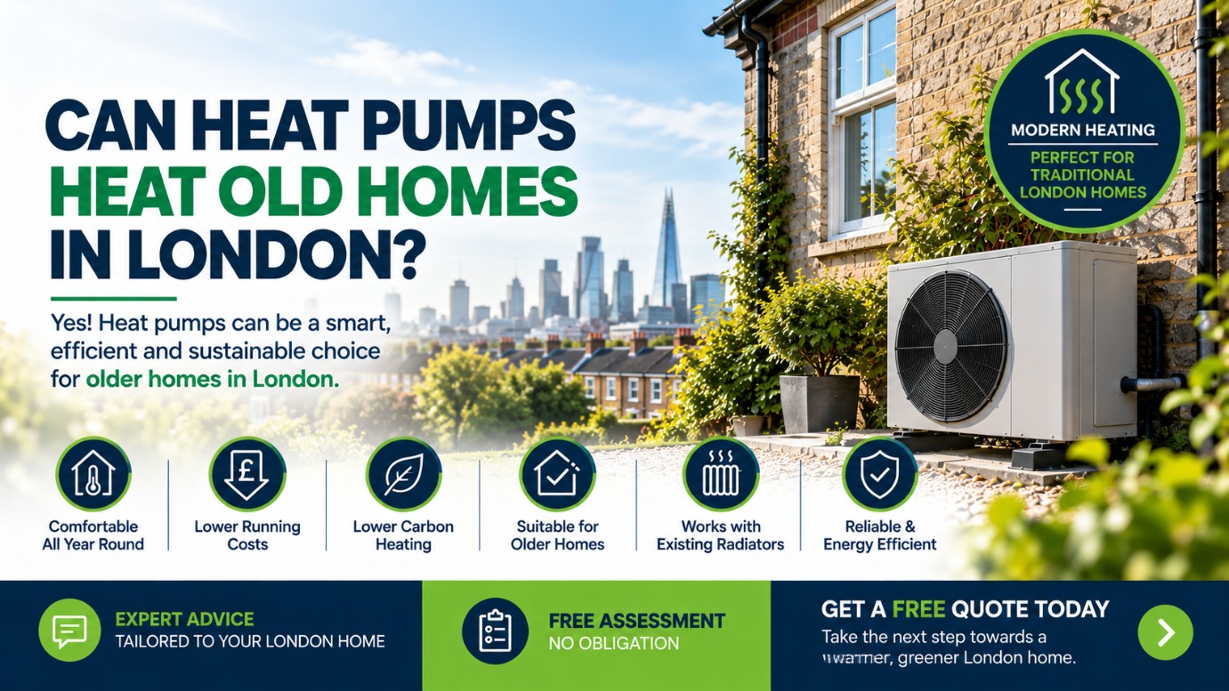 Can Heat Pumps Heat Old Homes? A Guide for London Homeowners
