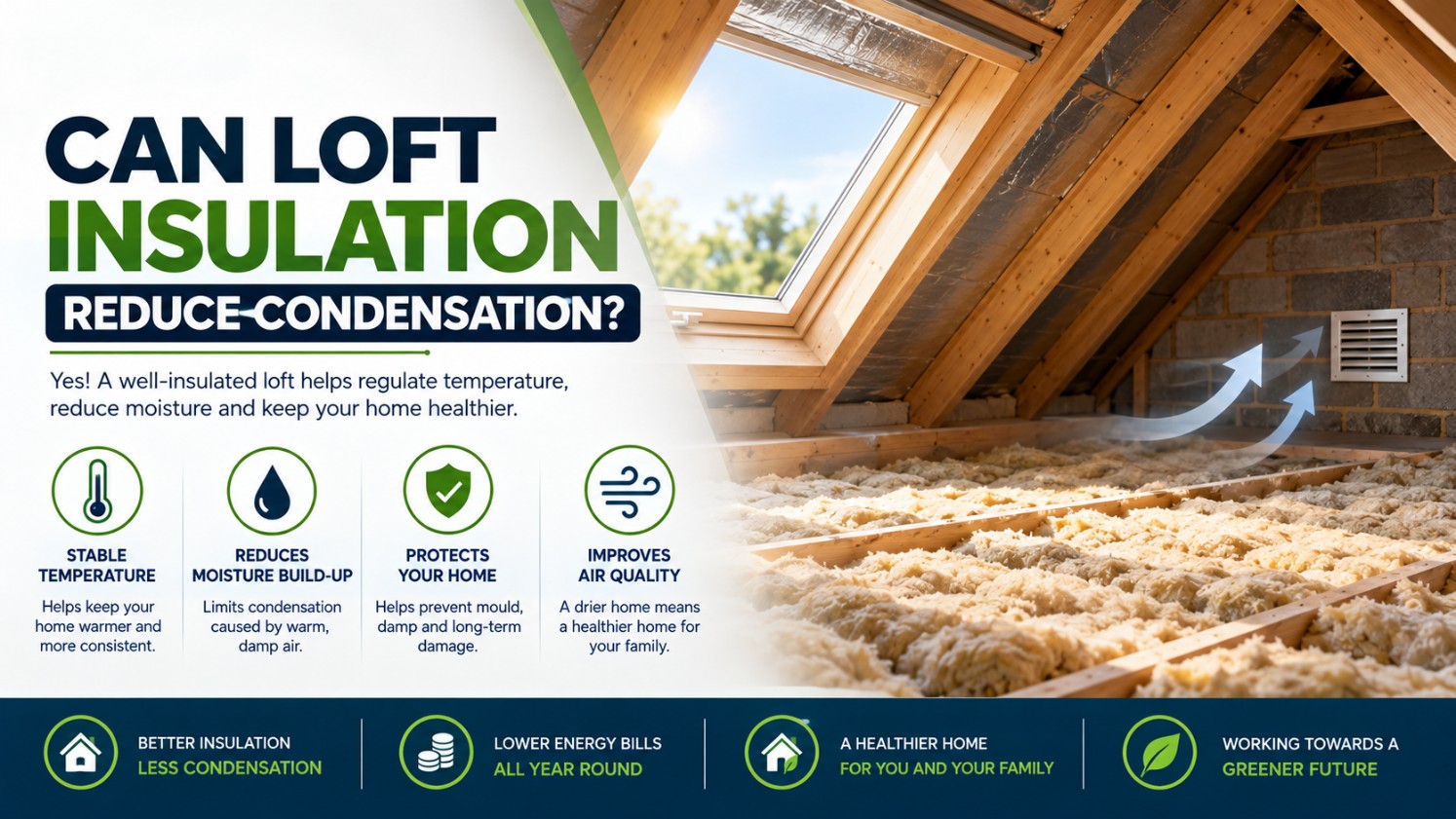 Can Loft Insulation Reduce Condensation? A Complete Guide for London Homeowners