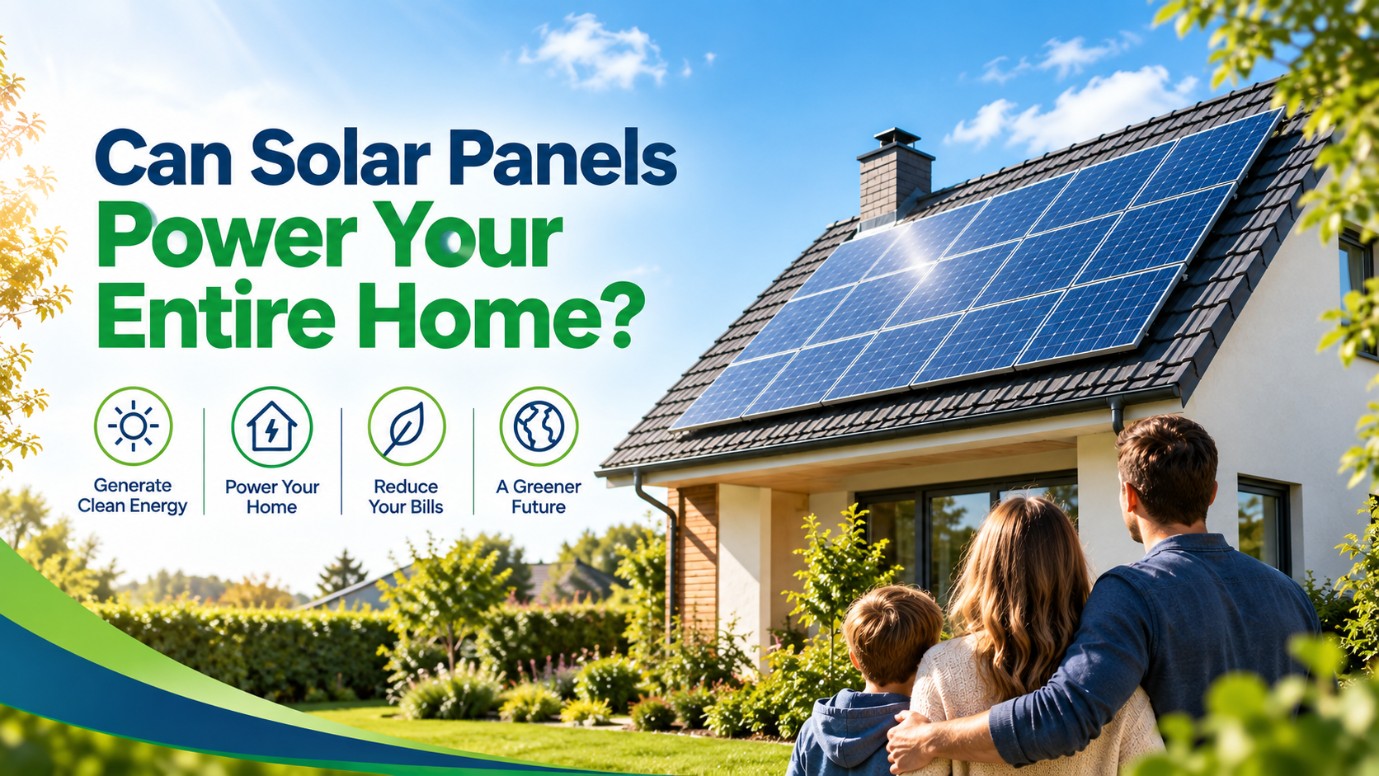 Can Solar Panels Power Your Entire Home?