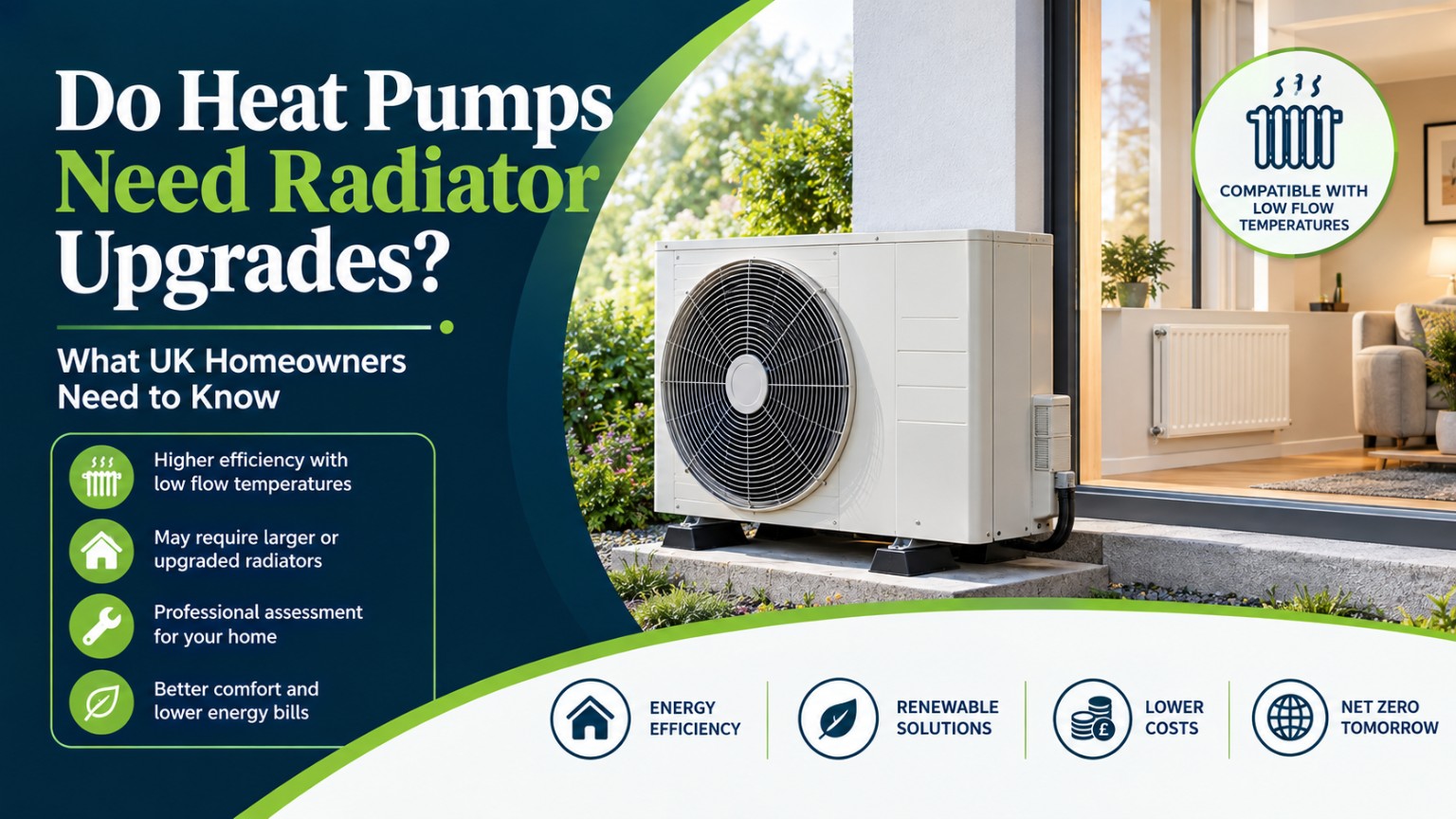 Do Heat Pumps Need Radiator Upgrades for Efficient Heating?