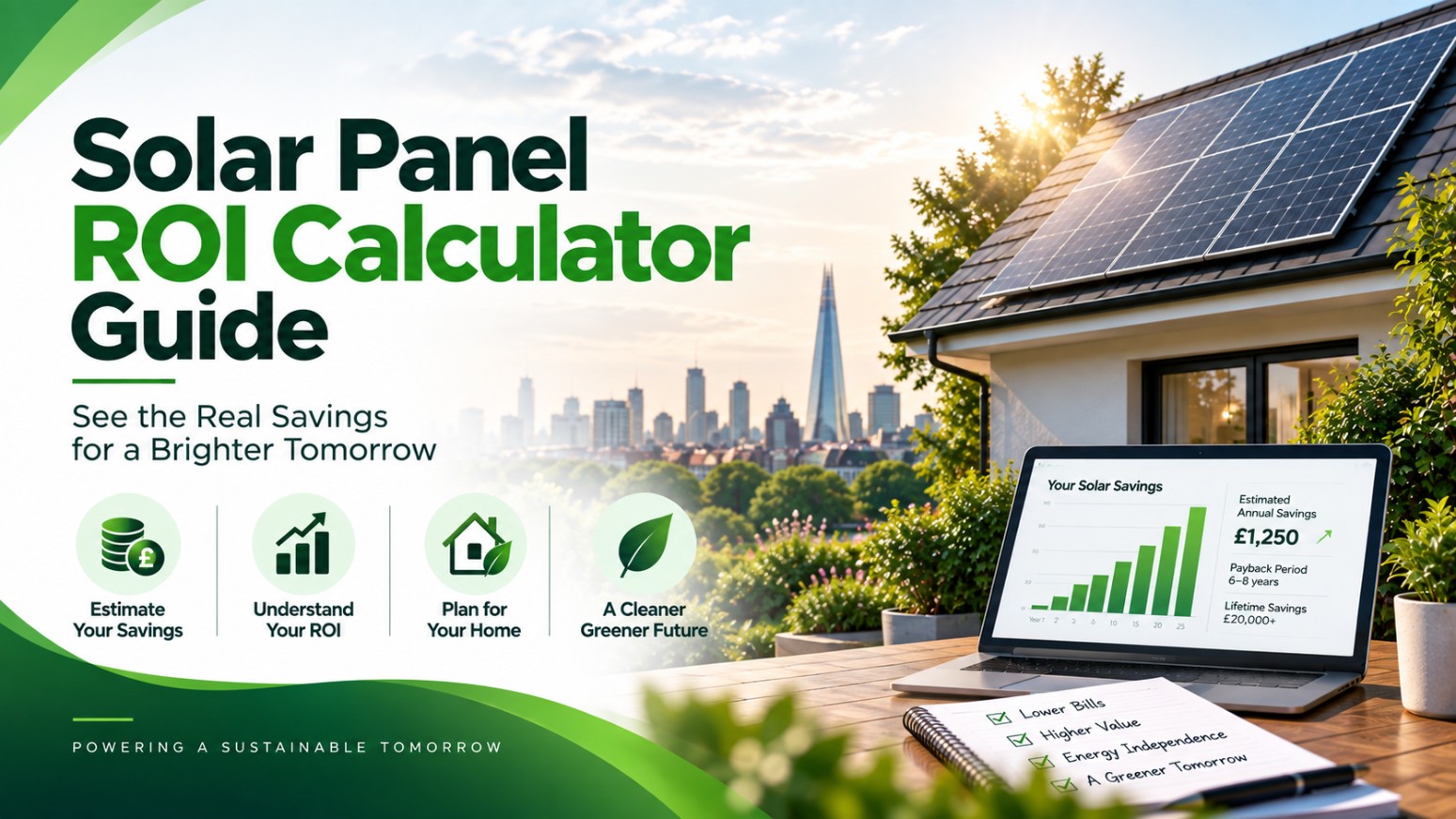 Solar Panel ROI Calculator Guide: How to Calculate Your Solar Investment