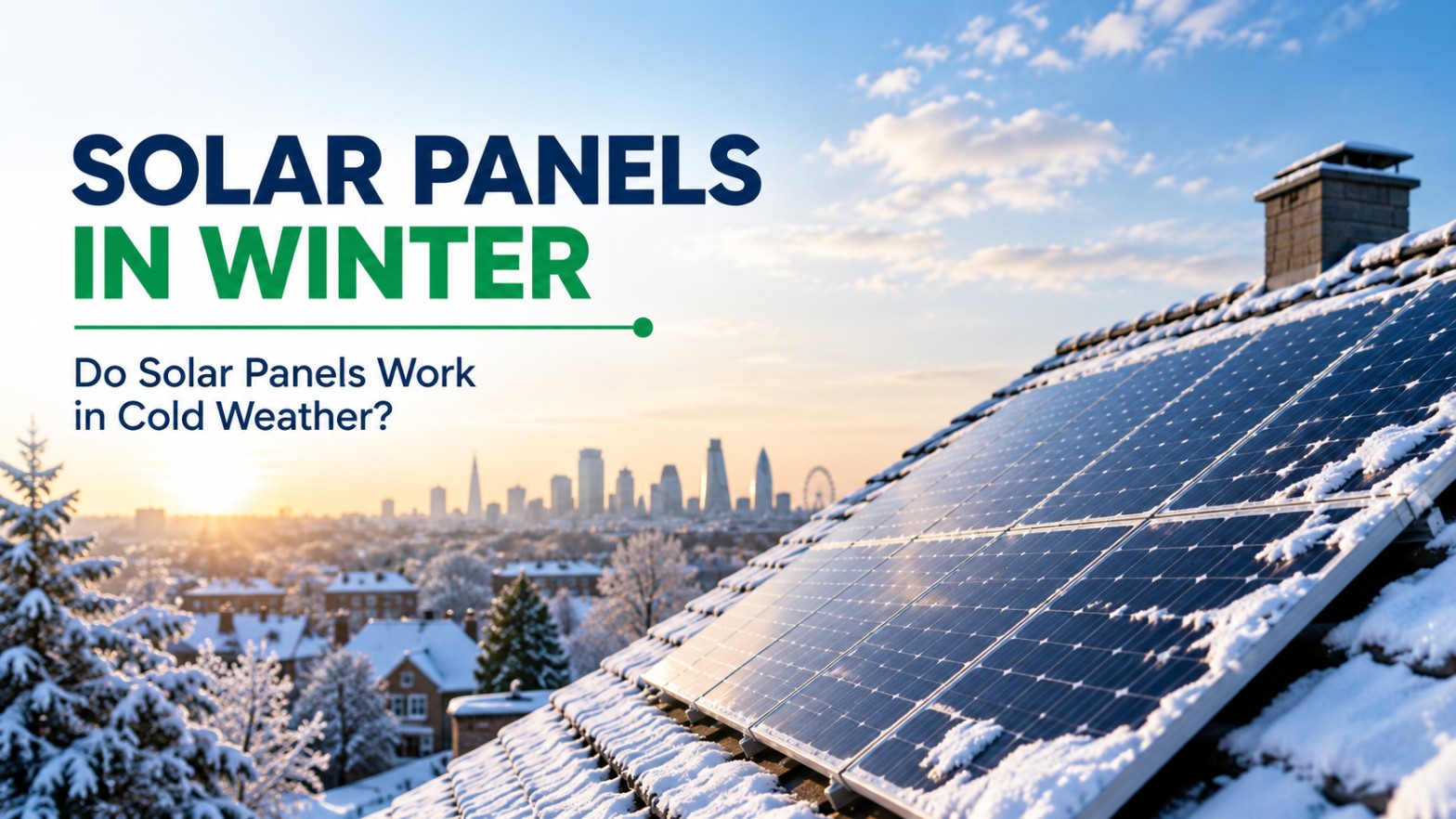 Solar Panels in Winter: Do Solar Panels Work in Cold Weather?