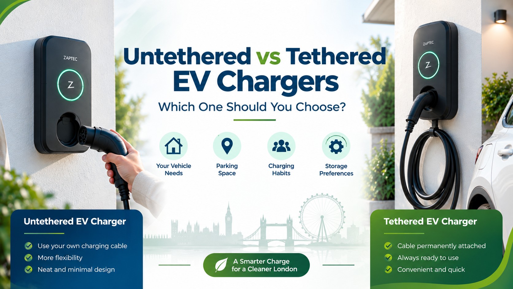 Untethered vs Tethered EV Chargers: Which One Should You Choose?